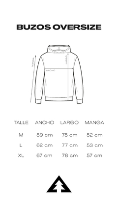 Buzo Oversize Trails - tienda online