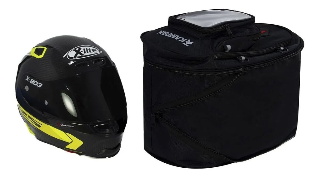 Tank Bag para casco Kampak KC14 Bolsa Universal Moto