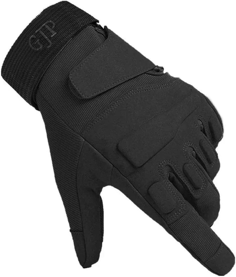 Guantes Tácticos Medio dedo GJP 730B Militar Uso rudo Moto Bici