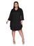 Chemise Plus Size Elegante Moderna Manga - Verdan Plus Size