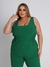 Macacão Plus Size Casual Fashion Versátil