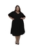 Vestido Plus Size G6/G7 60/62 c/ Manga Alfaiataria