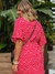 Vestido Plus Size Estampado Leve Casual