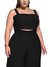 Cropped Plus Size Fashion Moderno Elegante - comprar online