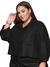 Camisa Plus Size Curta Elegante Jaqueta Casual - Verdan Plus Size