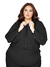 Camisa Plus Size Elegante Versátil Botões Casual - loja online