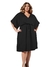 Vestido Feminino Midi Plus Size Kimono Atemporal Fluído - comprar online