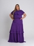 Saia Longa Plus Size Elegante Chique Boho - Verdan Plus Size