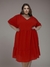 Vestido Plus Size G6/G7 60/62 c/ Manga Alfaiataria - Verdan Plus Size