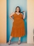 Vestido Plus Size Laise De Malha Elegante Chique na internet