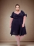 Macaquinho Plus Size Alfaiataria Casual Fashion - loja online