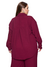 Camisa Plus Size Elegante Versátil Botões Casual - comprar online