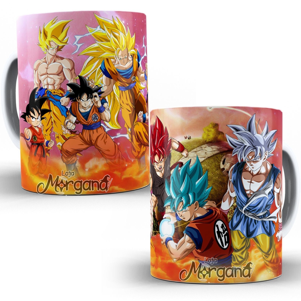 Placa Decorativa - Dragon Ball Goku Sayajin