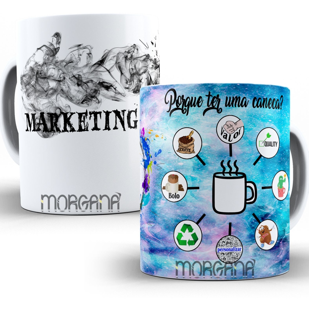 Caneca Marketing Digital Presente Criativo Personalizado use canecas