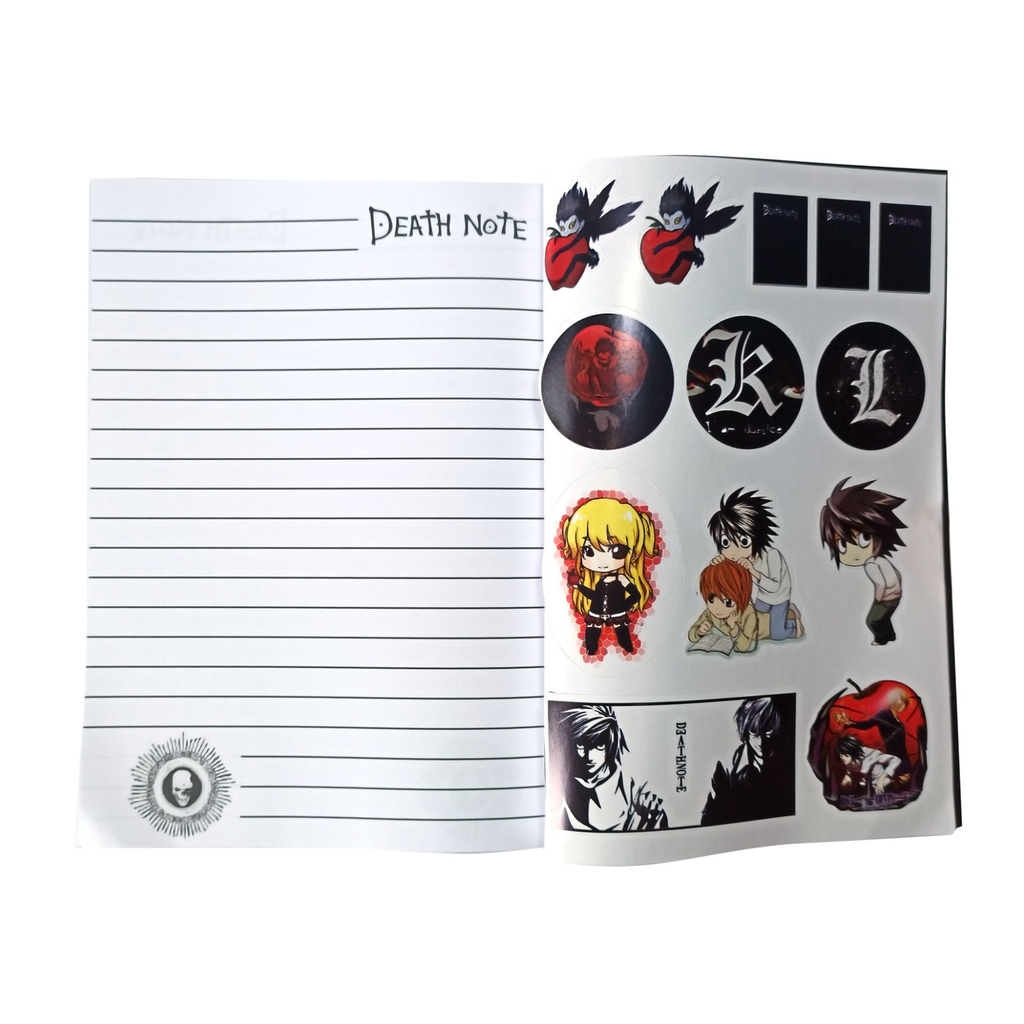 Caneca Death Note Personagens Toda Preta