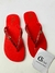 Chinelo - CARMEM STEFFENS Vermelho