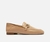 Mocassim nude couro arezzo - comprar online