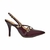 Scarpin slingback bordô - Vizzano