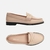 mocassim rosa couro arezzo - comprar online