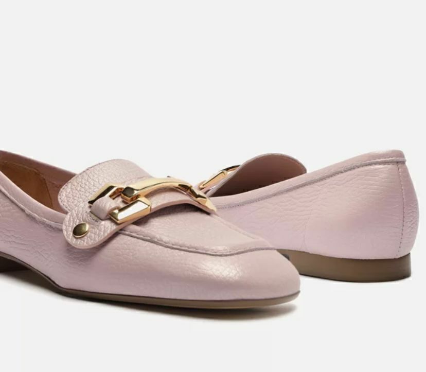 Loafer lilas couro arezzo MarcileneCalcados