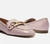 Loafer lilás couro arezzo - comprar online