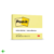 BLOCO ADESIVO POST-IT 76X102 3M AMARELO 100F 657