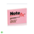 BLOCO ADESIVO POST-IT ROSA NOTEFIX 100F