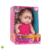 BRINQUEDO BONECA NENECA COM CABELO ROUPA PINK - SUPER TOYS 394