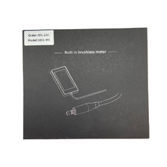 Micromotor eléctrico interno para sillón, LCD, tactil, 1021-M4 (DIL-22C) c/contra ángulo 1:5 LED incluido. TEALTH - NP Servicios Odontologicos