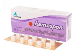 Esponja Hemostatica Hemospon blister x 10