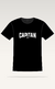 Remera Capitán Gin Negra Oversize