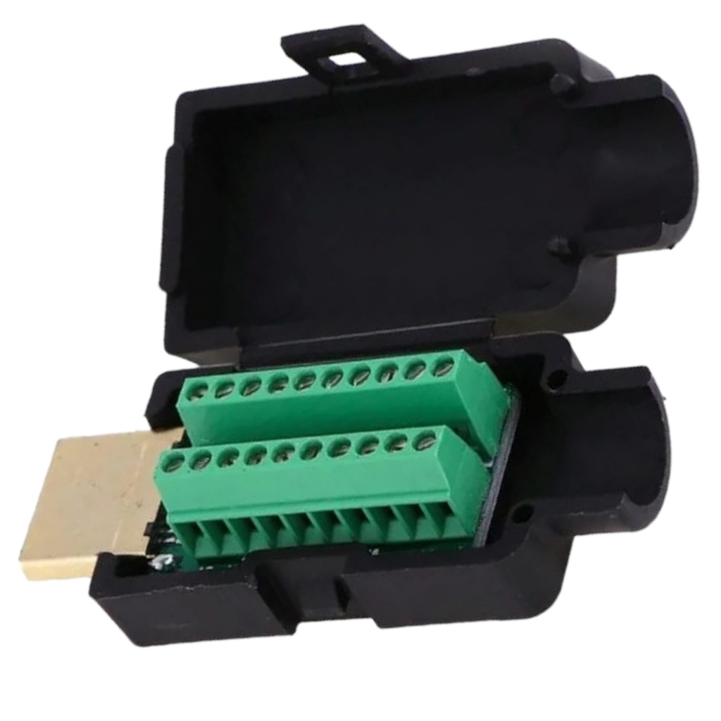 CHP001 LOGILINK - Conector: HDMI  enchufe; macho; con manguito