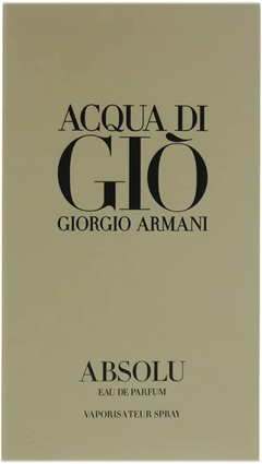 Acqua Di Gio Absolu Homme Edp 125Ml, Giorgio Armani na internet