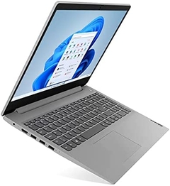 Notbook Lenovo IdeaPad 3i i7-1165G7 8GB 256GB SSD Placa de Vídeo Intel Iris Xe Windows 11 15.6", Cinza, 82MD0008BR - Piires MP Store