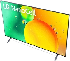 2022 Smart TV LG 55" 4K NanoCell 55NANO75 3x HDMI 2.0 Nvidia GEFORCE NOW ThinQAI Smart Magic Google Alexa na internet