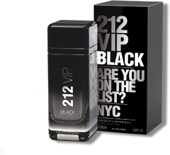 Perfume masculino 212 Vip Black Carolina Herrera