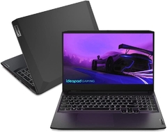 Lenovo Notebook ideapad Gaming 3i i5-11300H 8GB 512GB SSD Dedicada GTX 1650 4GB 15.6" FHD WVA W11 82MG0009BR, Shadow Black