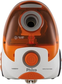 Aspirador de Pó, Hepa Pas1690, 1450w, Branco/Laranja,110v, Philco na internet