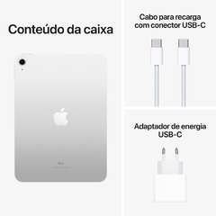 2022 Apple iPad de 10,9 polegadas (Wi-Fi, de 64 GB) - Prateado (10ª geração) na internet