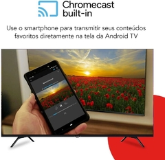 Imagem do SmartTV Aiwa 55” Android, 4K, Borda Ultrafina, Dolby Vision & Atmos