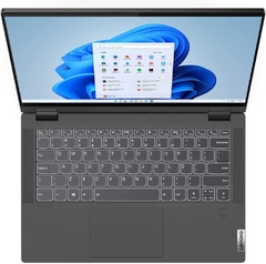 Notebook Lenovo 2 em 1 IdeaPad Flex 5i i5-1135G7 8GB 256GB SSD W11 14" FHD Intel Iris Xe, Grafite - Piires MP Store