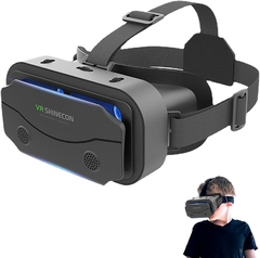 2 Pcs Fone de ouvido de realidade virtual 3d VR,jogos de óculos de realidade virtual com smartphones - Realidade Virtual VR Headset Óculos 3D Headset