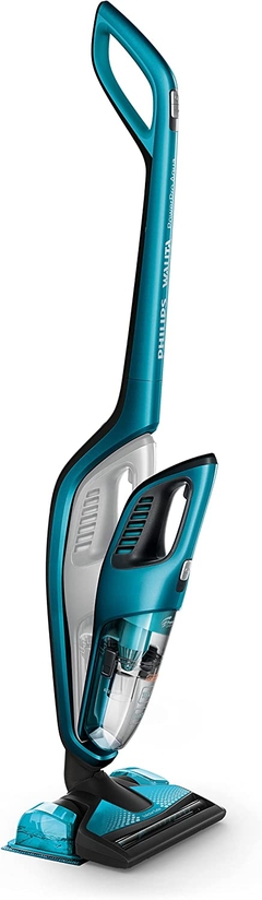 PHILIPS Aspirador de Pó Vertical PowerPro Aqua 3 em 1 Walita Azul na internet