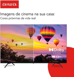 SmartTV Aiwa 55” Android, 4K, Borda Ultrafina, Dolby Vision & Atmos