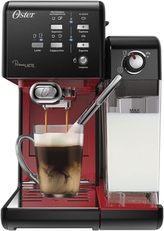 Cafeteira Espresso Oster, PrimaLatte II, Vermelho, 110V - comprar online