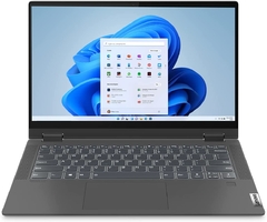 Notebook Lenovo 2 em 1 IdeaPad Flex 5i i5-1135G7 8GB 256GB SSD W11 14" FHD Intel Iris Xe, Grafite