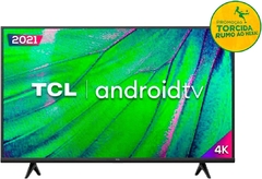 Smart TV Android LED 50” 4K UHD TCL 50P615, 3 HDMI, 2 USB, Wi-Fi, Bluetooth e Controle Remoto com Comando por controle de Voz e Google Assistant