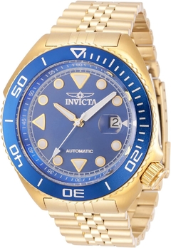 Invicta Relógio masculino Pro Diver automático com pulseira de aço inoxidável