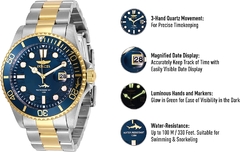 Relógio masculino Invicta Pro Diver - Piires MP Store