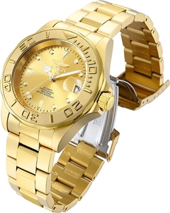 Invicta Relógio masculino 13929 Pro Diver automático ouro 18 k banhado a ouro relógio de aço inoxidável, Aço inoxidável, Casual - comprar online